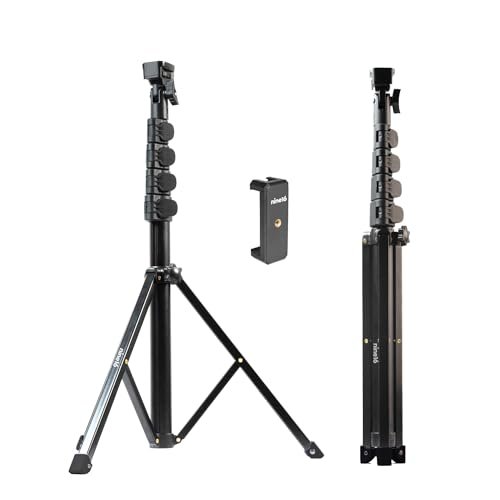 Nine16 Axis Tripod Stand With Mobile Holder Adjustable Tripod For Ring Lights Cameras Video Recording Featured