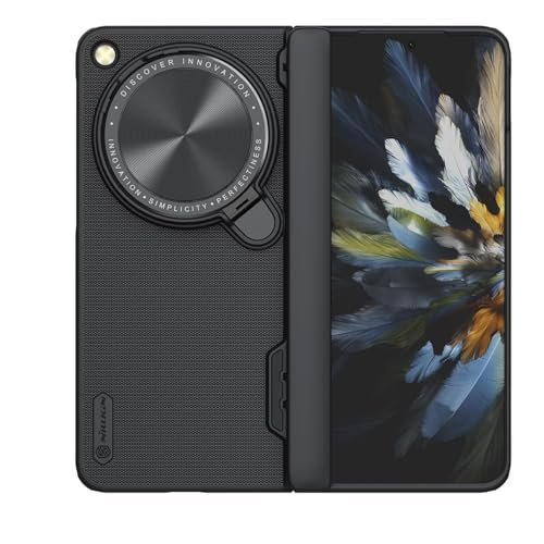 Original Case For Oneplus Open Oppo Find N3 7 82 Inch Super Frosted Shield Prop Flip Style Lens Camera Protect Mobile Holder Tpu Pc Wireless Charging Black Color Featured