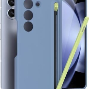 Pickprotect Ultra Hybrid Premium Case For Samsung Galaxy Z Fold 3 Case S Pen Compatible Cover Phone Case With Built In New Compact S Pen Holder And Storage Slot For Pen Blue Featured