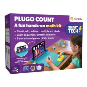 Playshifu Plugo Count Ar Powered Math Stem Toy With Numbers And Arithmetic Operators For Kids 250 Story Based Interactive Math Challenges Fun Learning Interactive Game Featured