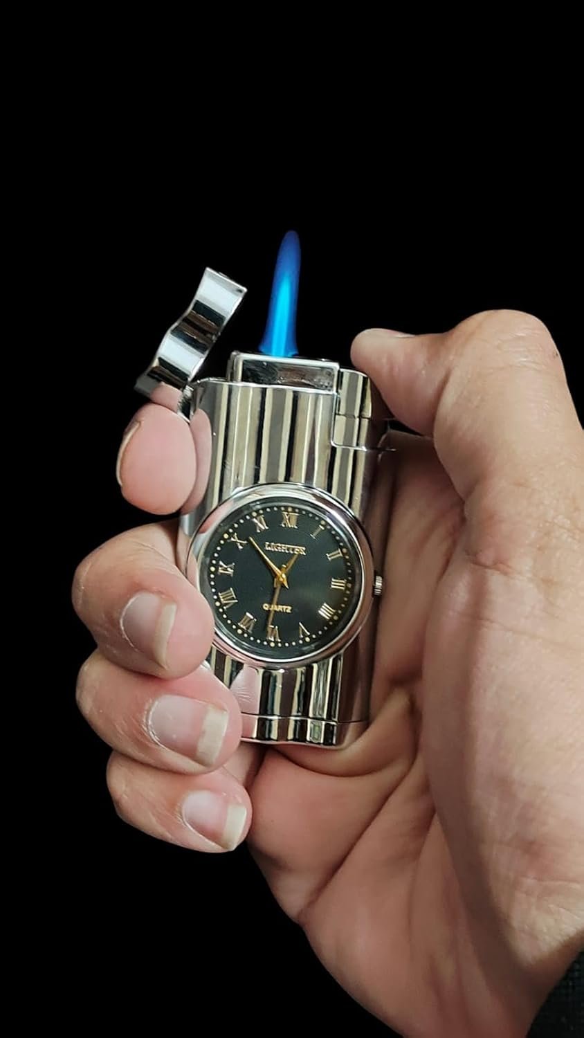 Pocket Lighter Premium Metal Body Jet Flame And Flip Top Opening With Smooth Finish Featured