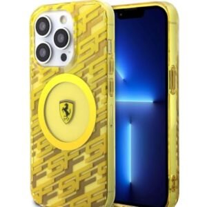Polycarbonate Iphone 15 Pro Case Official Licensed Iml Case With Multi Sf Logomag Safe Compatible Protective Case Cover Designed For Iphone 15 Pro 6 1 Inch 2023 Yellow Featured