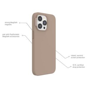 Popsockets Iphone 14 Pro Max Case With Magsafe Phone Case For Iphone 14 Pro Max Grip Sold Separately Wireless Charging Compatible Latte Featured