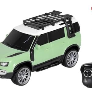 Prime Deals 124 Rechargeable Remote Controlled Suv Defender Car High Speed Off Road Rc Car Defender With Light Rc Racing Toy Vehicle Remote Control Car For Kids Best Birthday Gift For Kids Green Featured