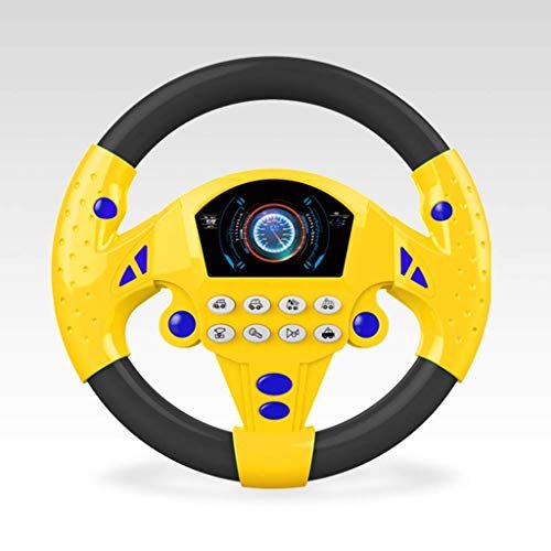 Radionics Simulated Steering Wheel Toy Pretend Adventure Toy For Kids Featured