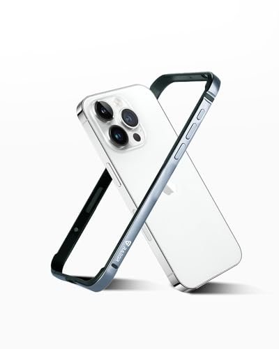 Raegr Iphone 15 Pro Case Anodized Aluminum Bumper Supports Mag Safe Wireless Charging Edge Armor Protective Minimal Case Designed For Iphone 15 Pro 6 1 Inch 2023 Sierra Blue Rg10518 Featured