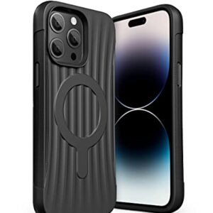 Raptic Tpupc By X Doria Iphone 14 Pro Case Clutch Magnetic Built Rugged Protective Magnet Case Cover Designed For Iphone 14 Pro 6 1 Inch 2022 Mag Safe Charging Compatible Black Featured