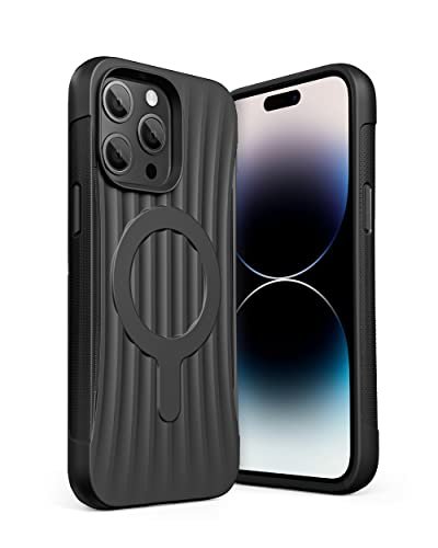 Raptic Tpupc By X Doria Iphone 14 Pro Case Clutch Magnetic Built Rugged Protective Magnet Case Cover Designed For Iphone 14 Pro 6 1 Inch 2022 Mag Safe Charging Compatible Black Featured