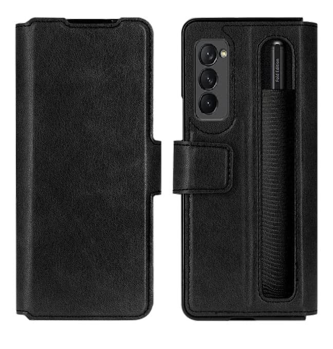 Royal Leather Magnetic Flip Case Cover Compatible With Samsung Galaxy Z Fold 2 5g Samsung Galaxy Z Fold2 5g Featured