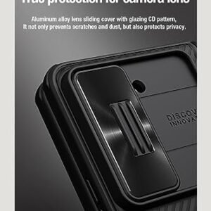 Samsung Galaxy Z Fold 5 Case With S Pen Holder Slide Camera Cover Creative Hinge Protectionhidden Kickstand Protective Phone Case Black Featured