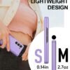 Sixbox Slim Fit Designed For Samsung Galaxy Z Fold 5 Case Ultra Thin Z Fold 5 Case With Screen Protector Hinge Protection Support Wireless Charging Protective Phone Case For Z Fold 5 Purple Featured