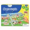 Skillmatics Creative Toy Magnetopia - Design Your City, Interactive Pretend Play Set For Kids, Toddlers, 60+ Magnetic Pieces, Preschool Learning Classic Board Game, Gifts For Unisex Ages 3-7