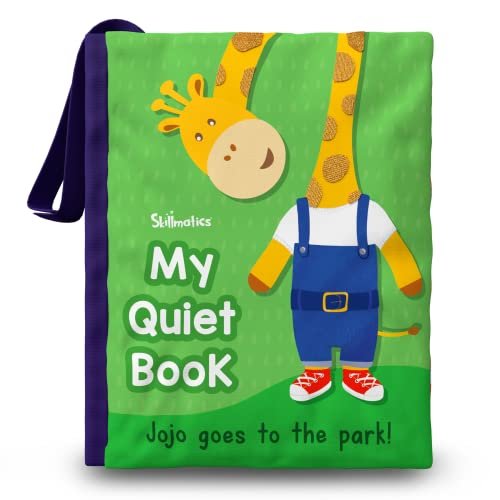 Skillmatics Quiet Book Sensory Activity Book With 11 Interactive Daily Activities Gifts For Kids Ages 18 Months To 4 Yearsmulticolor Featured