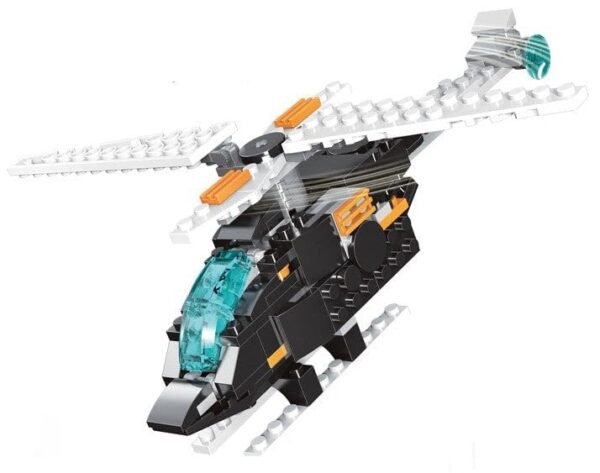Sky Tech 33 In 1 Magic Building Blocks Set 256 Pieces Creative Construction Toy For Kids Includes Instruction Manual Diy Brick Robot Jet Legendary Creatures Models For Boys Girls Ag Gallery 2