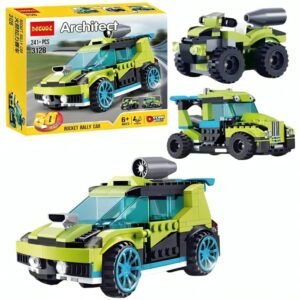 Sky Tech Architect 30 In 1 Rocket Rally Racing Cars Building Blocks 241 Pieces Creative Construction Toy For Kids Diy Brick Robot Jet Ship Models Play Build Skill Ideal For Boys Gir Featured