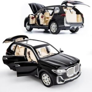 Sky Tech Big Size Bmw X7 Suv 124 Scale Model Car Exclusive Alloy Metal Pull Back Die Cast Car Diecast Metal Pullback Toy Car Openable Doors Light Music Best Gifts Toys Kids%e3%80%90colors As Featured