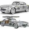 Sky Tech Big Size Mercedes Benz 300 Sl Vintage Car 124 Scale Model Car Exclusive Alloy Metal Car Pull Back Die Cast Metal Toy Openable Doors Light Music Best Gifts Toys%e3%80%90colors As Per Featured
