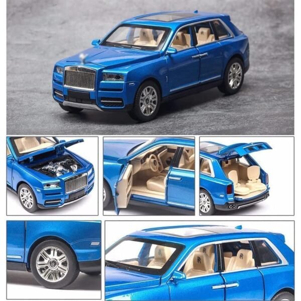 Sky Tech Big Size Rolls Royce Cullinan 124 Scale Model Exclusive Alloy Metal Car Pull Back Die Cast Pullback Openable Doors Light Music Boys Gifts Toys For Kids %e3%80%90colors As Per Stock Gallery 6