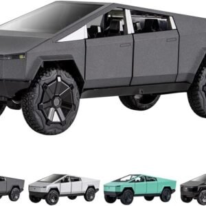 Sky Tech Tesla Cyber Truck 124 Model Car Exclusive Alloy Metal Pull Back Die Cast Car Diecast Metal Toy Car With Openable Doors Light Music Best Gifts Toys Kids%e3%80%90colors As Per Stock%e3%80%91 Featured
