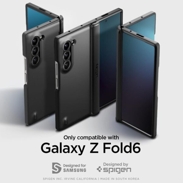 Slim Armor Pro For Samsung Galaxy Z Fold 6 Case Galaxy Z Fold 6 Back Cover Black Gallery 1