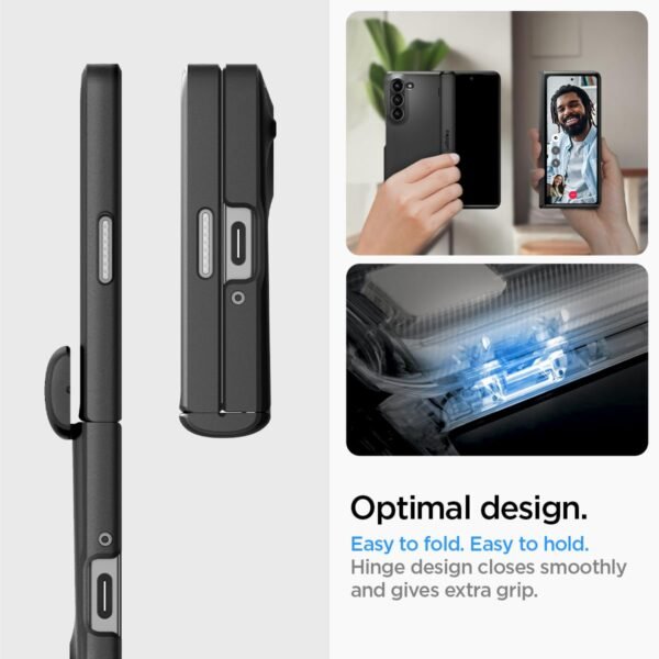 Slim Armor Pro For Samsung Galaxy Z Fold 6 Case Galaxy Z Fold 6 Back Cover Black Gallery 5
