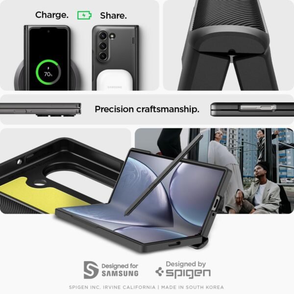Slim Armor Pro For Samsung Galaxy Z Fold 6 Case Galaxy Z Fold 6 Back Cover Black Gallery 6