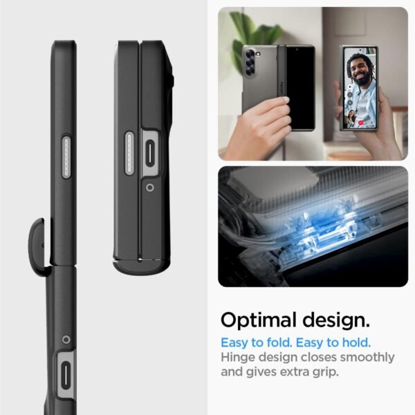 Slim Armor Pro For Samsung Galaxy Z Fold 6 Case Galaxy Z Fold 6 Back Cover Gunmetal Gallery 6