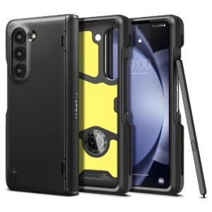 Slim Armor Pro P For Samsung Galaxy Z Fold 5 Case Z Fold 5 Back Cover Black Featured