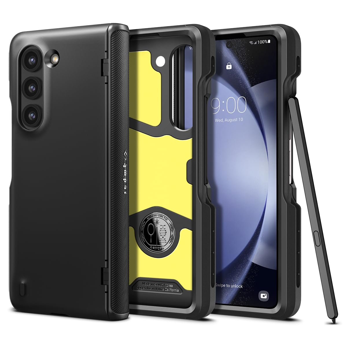 Slim Armor Pro P For Samsung Galaxy Z Fold 5 Case Z Fold 5 Back Cover Black Featured