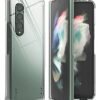 Slim Case Compatible With Samsung Galaxy Z Fold 3, Hard Polycarbonate Thin Transparent Premium Shockproof Lightweight Protective Phone Cover For Z Fold3 5G - Clear