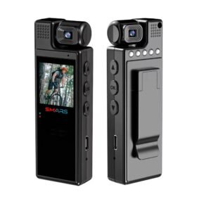 Smars Pocket Body Camera With Audio And Video Recording 1080p Full Hd 180 Flip Lens Night Vision Featured