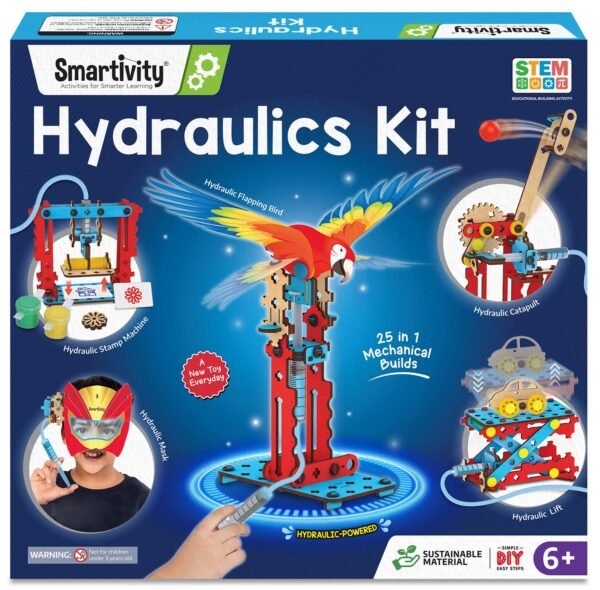 Smartivity 25 In 1 Multi Builds Hydraulic Kit Stem Diy Kit For Kids 6 14 Educational Science Toy Best Birthday Gifts For Boys Girls Ages 6 8 10 12 Stem Learning Toys For 6 14 Year Olds Gallery 7