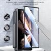 SPIDERCASE Designed for Samsung Galaxy Z Fold 6 Case with S Pen Holder,Built-in [Screen Protector] [Hinge Protection] [Kickstand] Full Body Protective Phone Case for Galaxy Z Fold 6 - Black