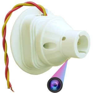 Spy Mission Hd Wifi Hidden Bulb Holder Camera With 32gb Inbuilt Memory Wi Fi Spy Camera Hidden Camera Hd 1080p Nanny Cam For Home Security For Indoor And Outdoor Use Live View From Anywhere Featured