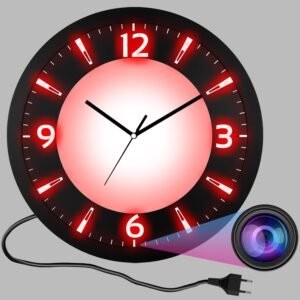 Spy Mission Wifi Wall Clock Spy Camera Premium 4k Hd Quality Stylish Hidden Camera With Live Viewing New Version 32gb Inbuilt Memory Long Recording 1080p Hd Camera For Indoor Home And Office Featured
