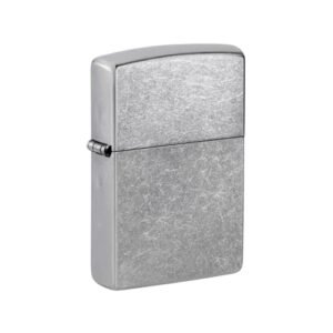 Stainless Steel Classic Street Chrome Pocket Lighter Featured