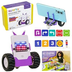 Stempedia Quarky Innovator Kit Best Ai Robot Toy Kit For 7 Year Kids Learn Robotics With 30 Interesting Ai And Ml Projects Featured
