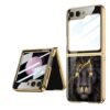 Stylonic Back Case Cover For Samsung Galaxy Z Flip 5 Glossy Royal Phone Case Cover Featured