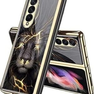Stylonic Back Cover For Samsung Galaxy Z Fold 4 Lion Black Black Grip Case Pack Of1 Featured
