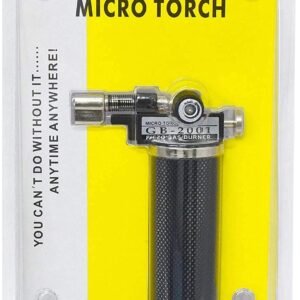 Sun Shine Pocket Hand Butane Gas Micro Hot Jet Flame Refillable Gold Silver Brazing Soldering Plumbing Garage Lighter Torch Featured