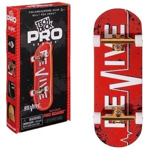 Tech Deck Revive Pro Series Finger Board With Storage Display Built For Pros Authentic Mini Skateboards Kids Toys For Ages 6 And Up Featured