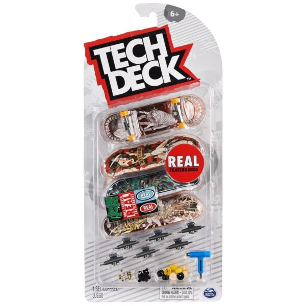 Tech Deck Ultra Dlx Fingerboard 4 Pack Real Skateboards Collectible And Customizable Mini Skateboards Kids Toys For Ages 6 And Up Gallery 5