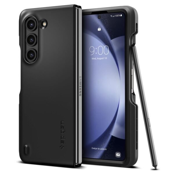 Thin Fit P For Samsung Galaxy Z Fold 5 Case Galaxy Z Fold 5 Back Cover 2023 Black Gallery 1