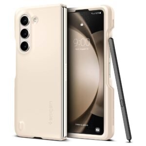 Thin Fit P For Samsung Galaxy Z Fold 5 Case Galaxy Z Fold 5 Back Cover 2023 Pearled Ivory Featured