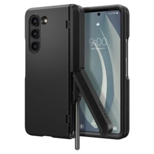 Tough Armor Pro P For Samsung Galaxy Z Fold 5 Case Galaxy Z Fold 5 Back Cover Black Featured