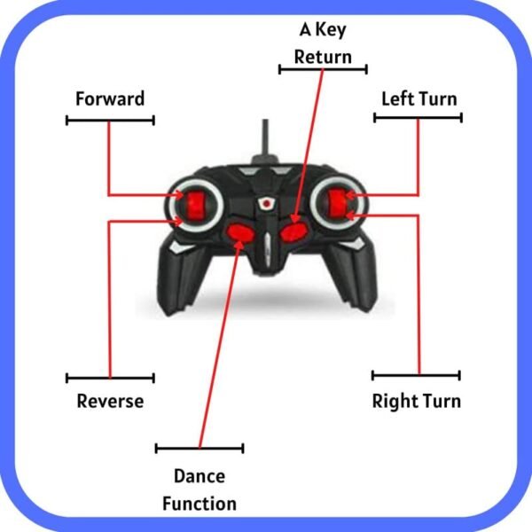 Toy Robot Cars For Kids 4 Year Old Deformation Car 2 In 1 Convertible Remote Control Car For Boysand Girls Robot Vehicle Toys Rc Racing Car Rechargeablemulti Color Pack Of 1 Gallery 1
