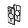 Tpu+Pc iPhone 15 Pro Case,Plyo Mag-Safe Compatible,Rugged Lightweight Slim Shockproof Protective Case/Cover Designed For iPhone 15 Pro (6.1-Inch) (2023)-Black/Black
