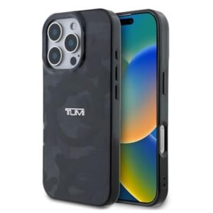 Tumi Iphone 16 Pro Case Official Licensed Mag Safe Compatible Pc Tpu Case Double Layer With Camo Print Protective Case Cover Designed For Iphone 16 Pro 6 3 Inch 2024 Grey Featured