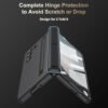Ultra Hybrid Premium Casefor Samsung Galaxy Z Fold 6 Case With New Slim S Pen 2024 Holder Screen Protector Hinge Protection Camera Protection Thin Slim Stand Cover 5g 2024 Black Featured