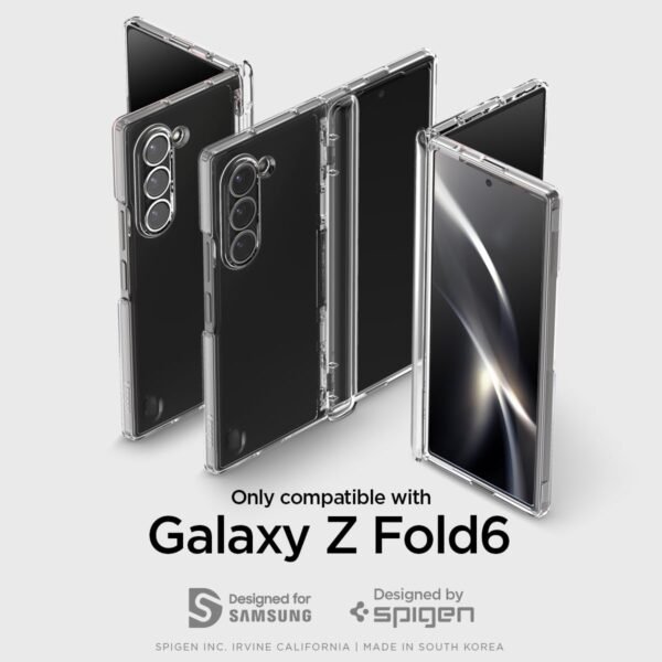 Ultra Hybrid Pro For Samsung Galaxy Z Fold 6 Case Transparent Galaxy Z Fold 6 Back Cover Crystal Clear Gallery 2